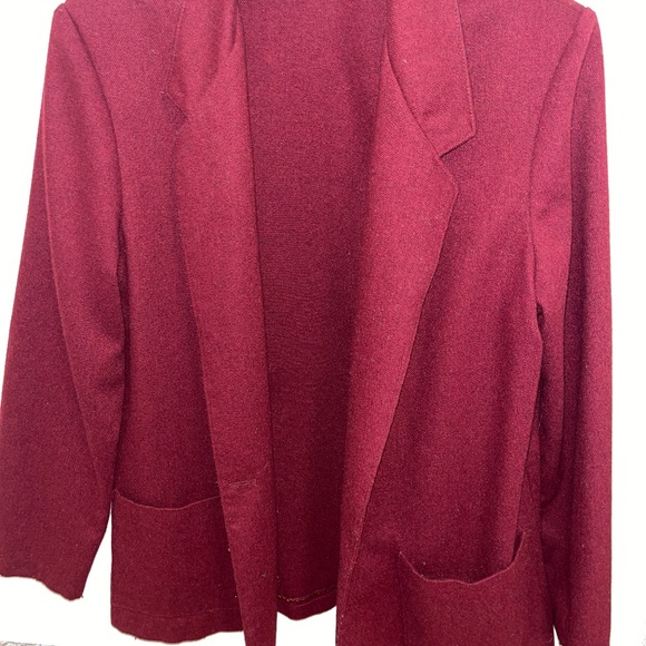 Burgundy Blazer! - Picture 1 of 5